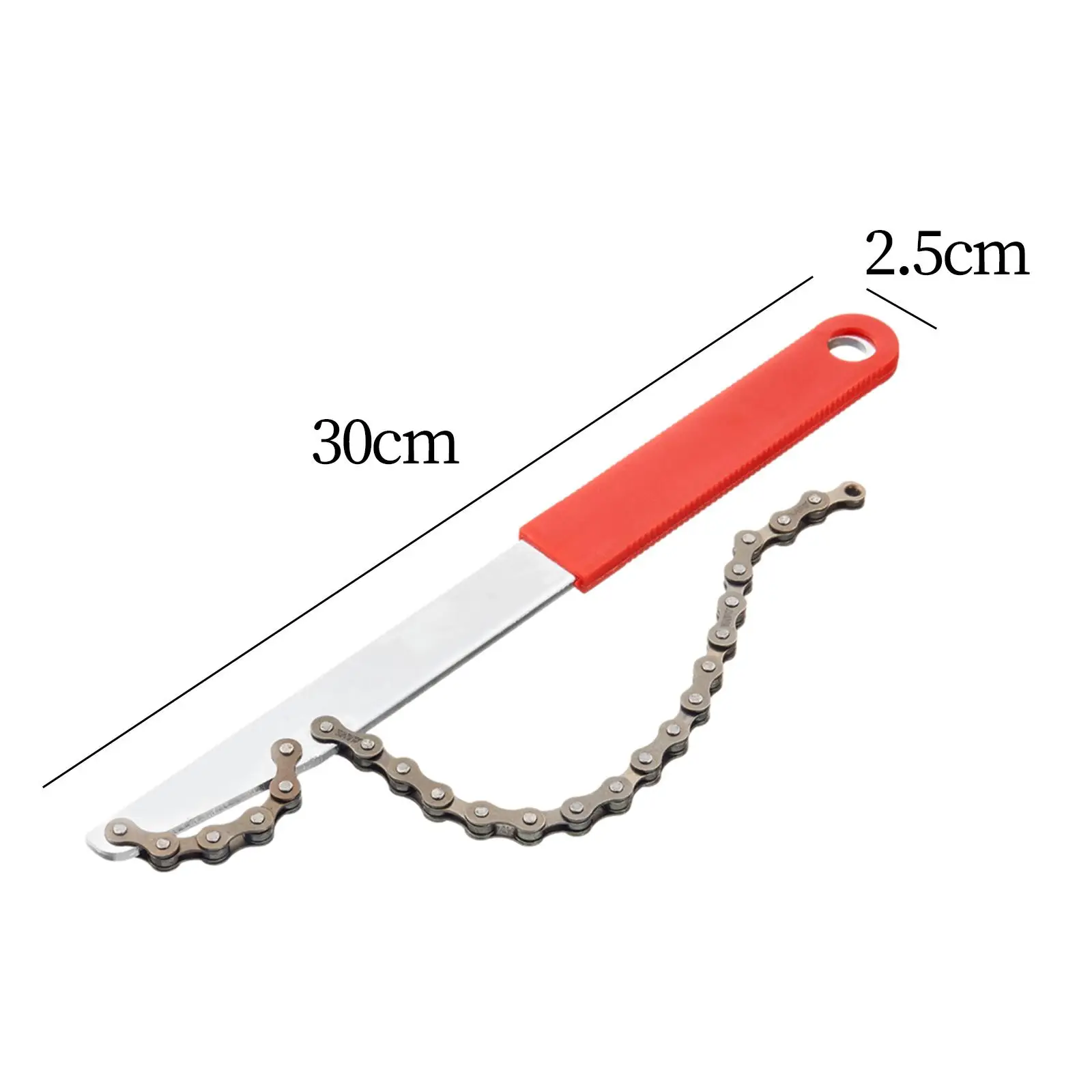 Herramienta de extracción de casete de bicicleta con cadena, herramienta de reparación de bicicletas con anillo de bloqueo de casete, accesorios para bicicletas