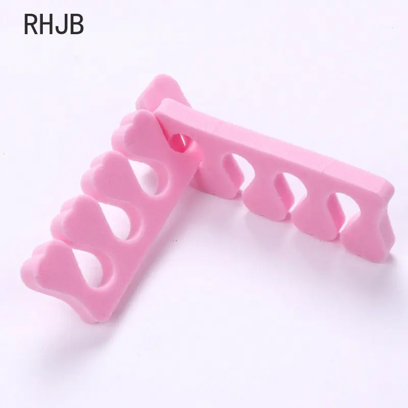 100/200/400pcs Nail Art Toe Separators Soft Sponge Fingers Foot Gel UV Polish Coating Painting Manicure Pedicure Tools Foam