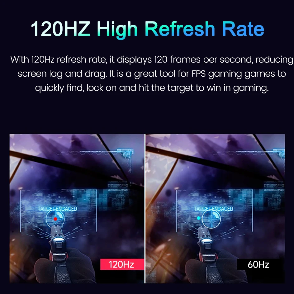 16 Inch 4K 120Hz Touchscreen Portable Monitor 100%DCI-P3 500Nit 16