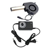 BBQ Air Blower Portable BBQ Fan Air Blower Handheld Barbecue Fan US/EU Plug 3