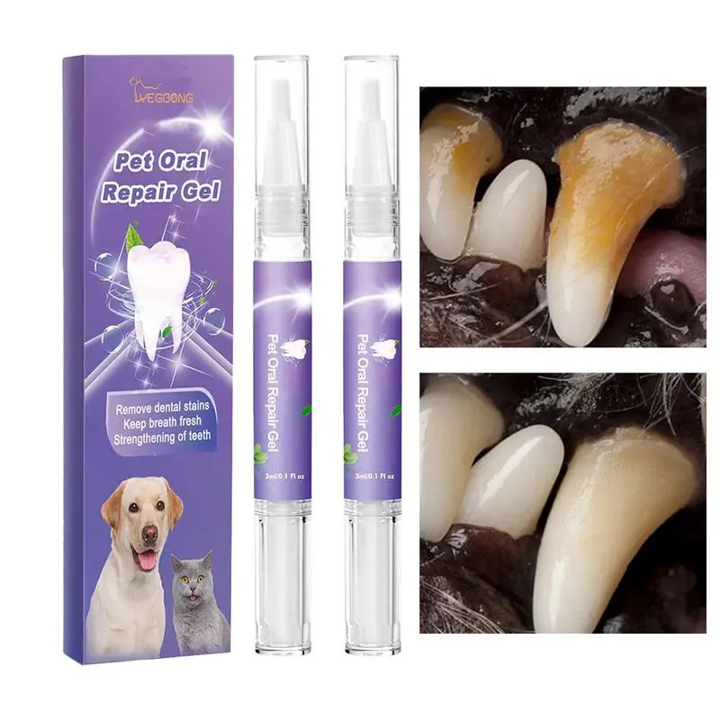 

6ml Pets Teeth Cleaning Gel Dogs Cats Tartar Remover Dental Stones Scraper Cleaning Tools Remove Dental Stains Gel Pet Oral Care