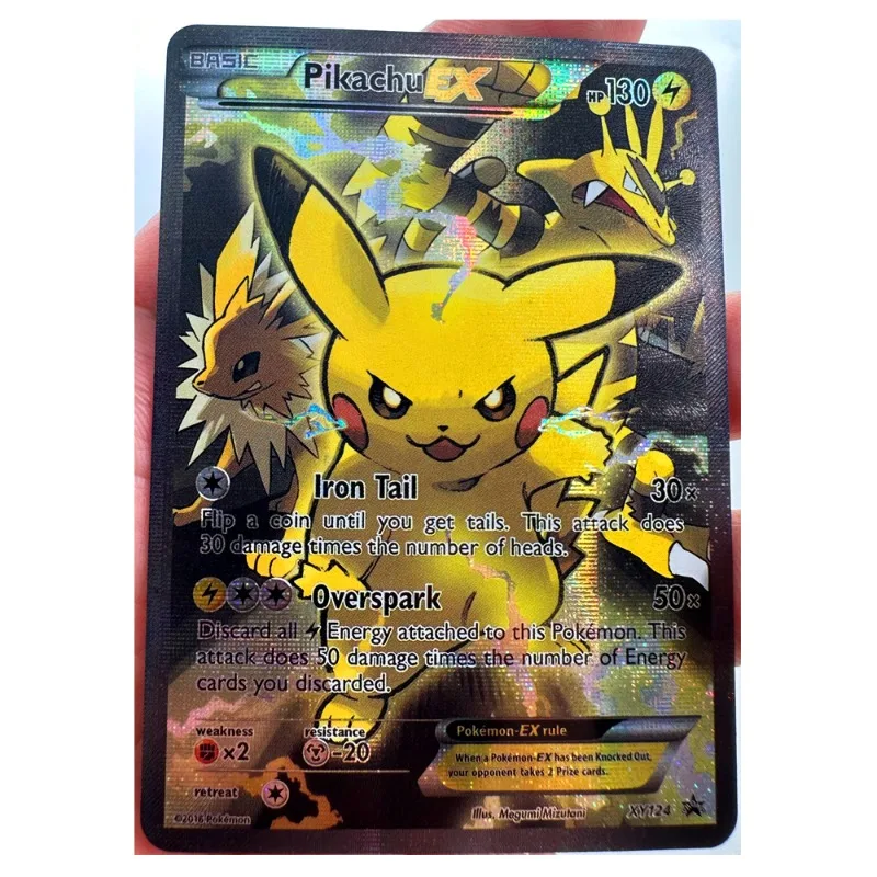 

Pokenmon Pikachu EX Toys Hobbies Hobby Collectibles Game Collection Anime Cards