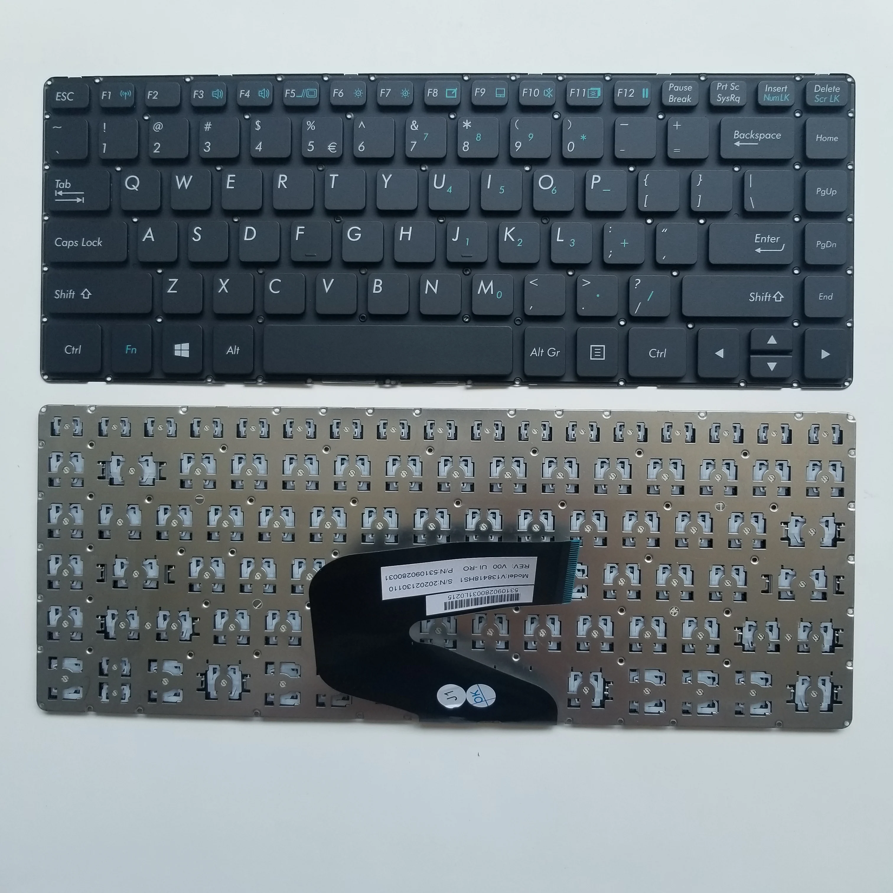 Tastiera Per Getac S410 S410G1 G1 S410 G2 S410G2 S410 G3 S410G3 Senza Cornice Nessun Layout Usa/Russo Retroilluminato