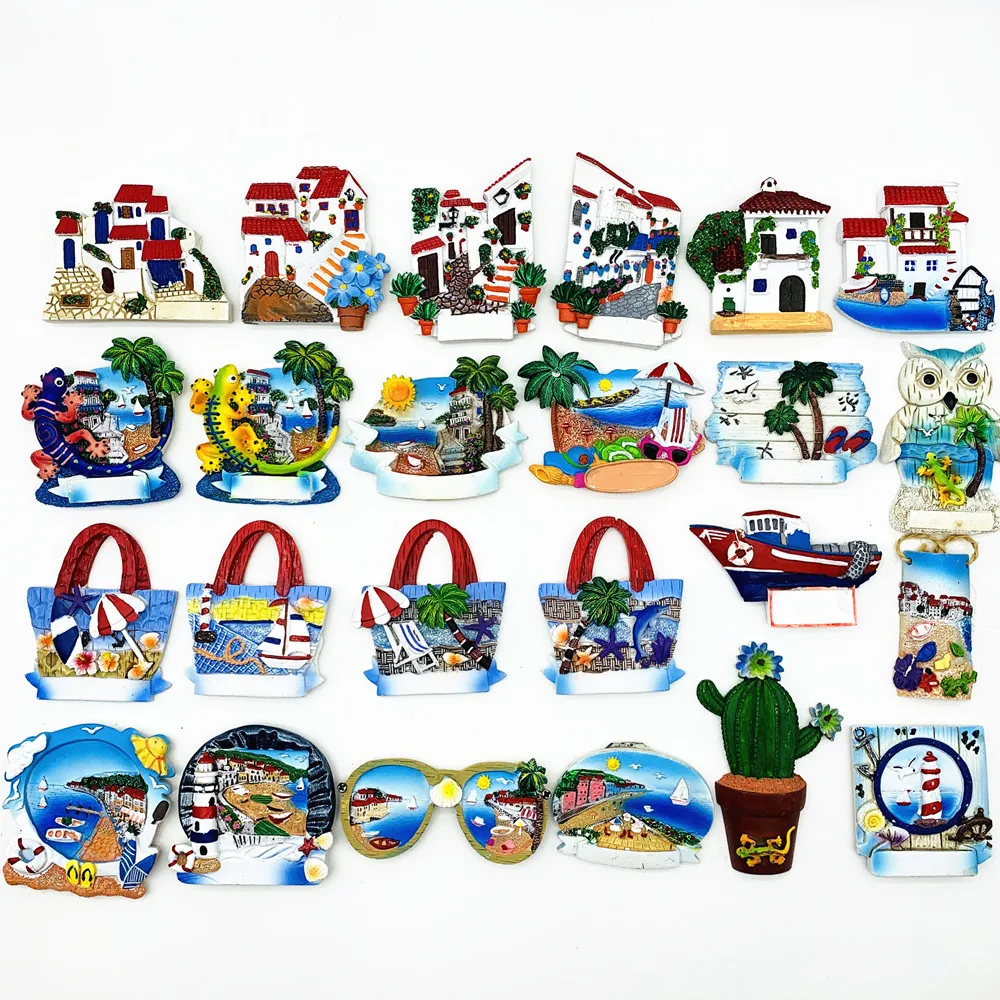 

Европа, Испания, магниты на холодильник, туристические сувенирные украшения, изделия ручной работы, магнитные наклейки на холодильник