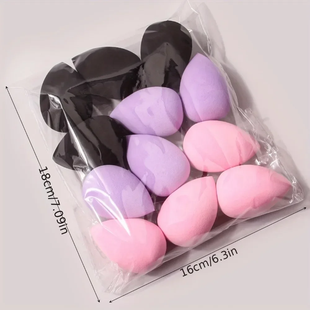 12Pcs Multicolor Makeup Sponge Blender Beauty Egg Cosmetic Puff Soft Foundation Sponges Powder Puffs Women Make Up Accessories 5