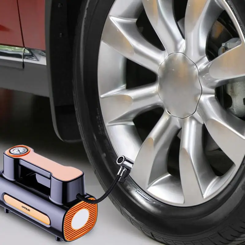

Portable Air Pump For Car auto Air Pump Wired And Wireless Smart Car Air Pump Car Air Compressor With LED Light Compressor Pump