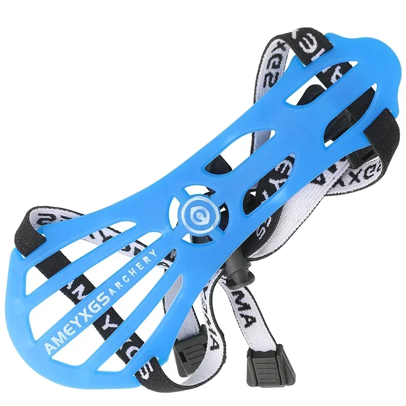 Archery Arm Guard - Durable Plastic Forearm Protector For Sports & Arrow Shooting (Random Color)