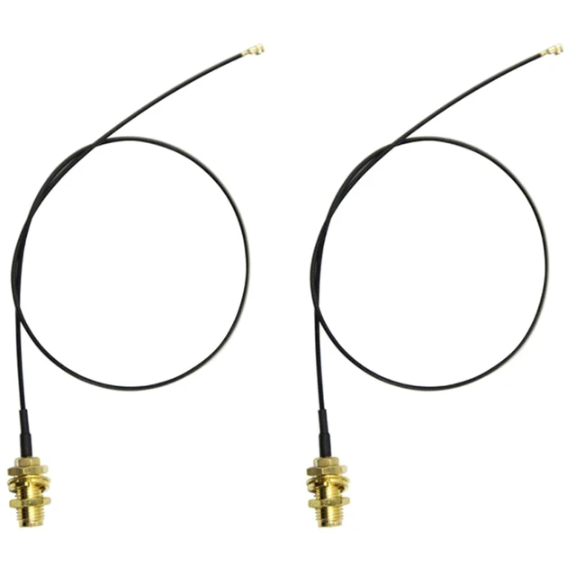 Antenne WiFi Double Bande 12 DBi - 2,4 GHz Et 5 GHz - Connecteur RP-SMA - Pour Routeur Et Réseau WLAN - Yctze