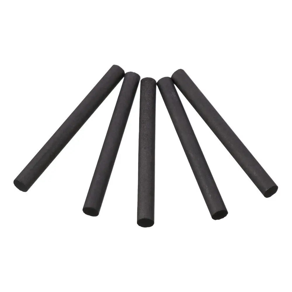 5Pcs Graphite Resistance Electrode Rods Electrode Carbon Rods Corrosion Resistant Graphite Stir Rod Stick Welding Supplies