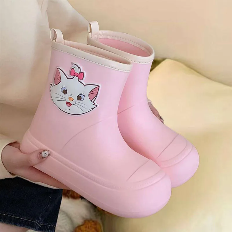 Kawaii Sanrio four-season universal rain boots for women outdoor non-slip waterproof eva fashion parent-child rain boots