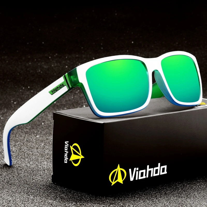 ADE WU STYZ9314 lenti blu TAC occhiali da sole polarizzati da uomo sport ciclism
