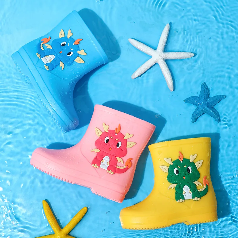 

New Cartoon Waterproof Children's Rain Shoes