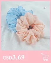 100 Pcs Candy Color Hair Bands for Girls