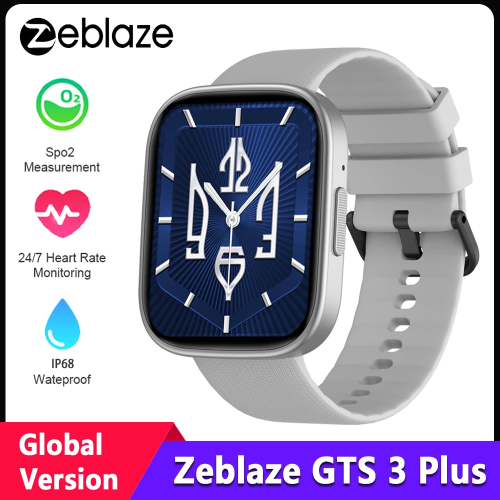Original Zeblaze GTS Plus Smartwatch Ultra-large Inch