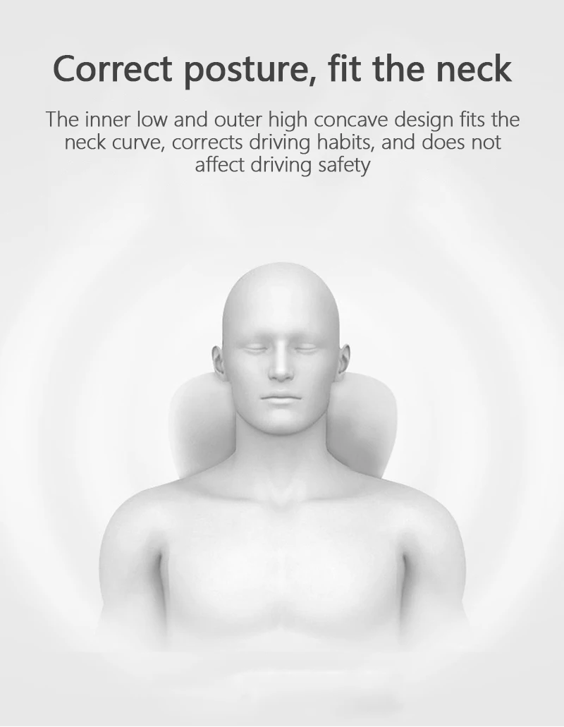 Lumbar Support Pillow - Electric Vibration Massage Cushion for Car Seat Comfort