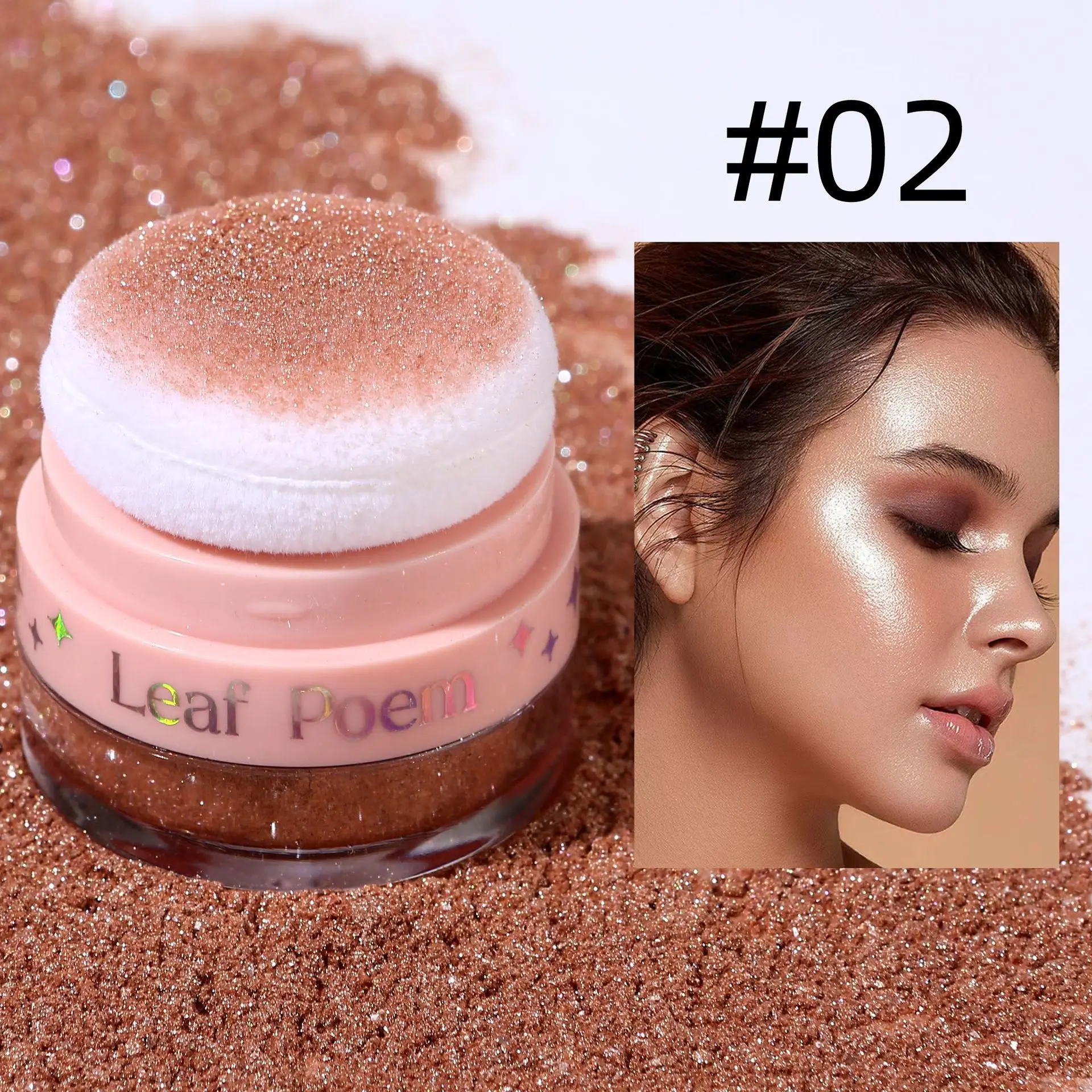 Radiant Diamond Glow Pearlescent Highlighter Powder
