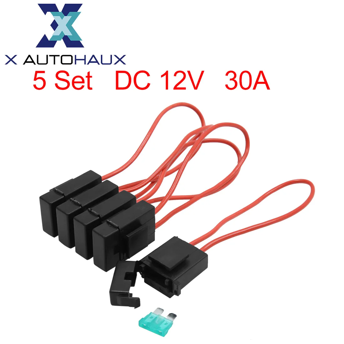 BeiLan 10pcs 5x 20mm AGC Portes-fusible En Ligne Type à Vis Inline