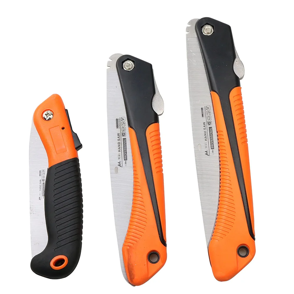 Folding Saw Hand Saw Multi Purpose Saw Handheld Saw Heavy Duty Extra Long 6" 8" 10" Blade Hand Saw For Wood Camping Dry Wood Pruning With Hard Teeth