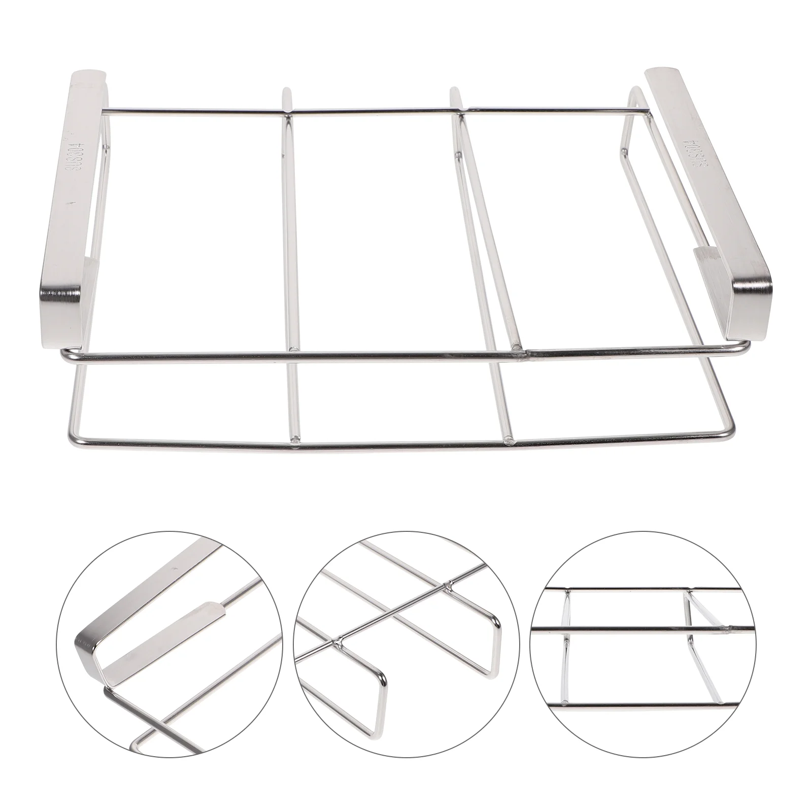 

Organizer Rack For Kitchen Storage Pan Lids Rack Chopping Kitchen Supplies Storage Pan Lids Stand for Home Restaurant Cabinet