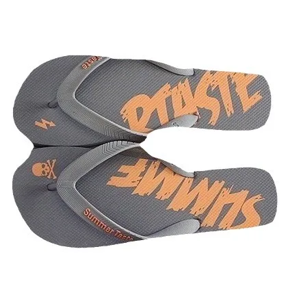 Men's Flip Flops Beach Sandals - Wear-Resistant Flat Sole Slippers Summer Trendy UK Style Simple Design