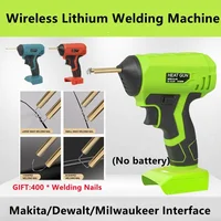 Plastics Welding Machine For MAKITA DEWALT Interface Car Panel Crack Repairs Kit Thermal Cutting Hot Stapler Plastic Repair Tool 1