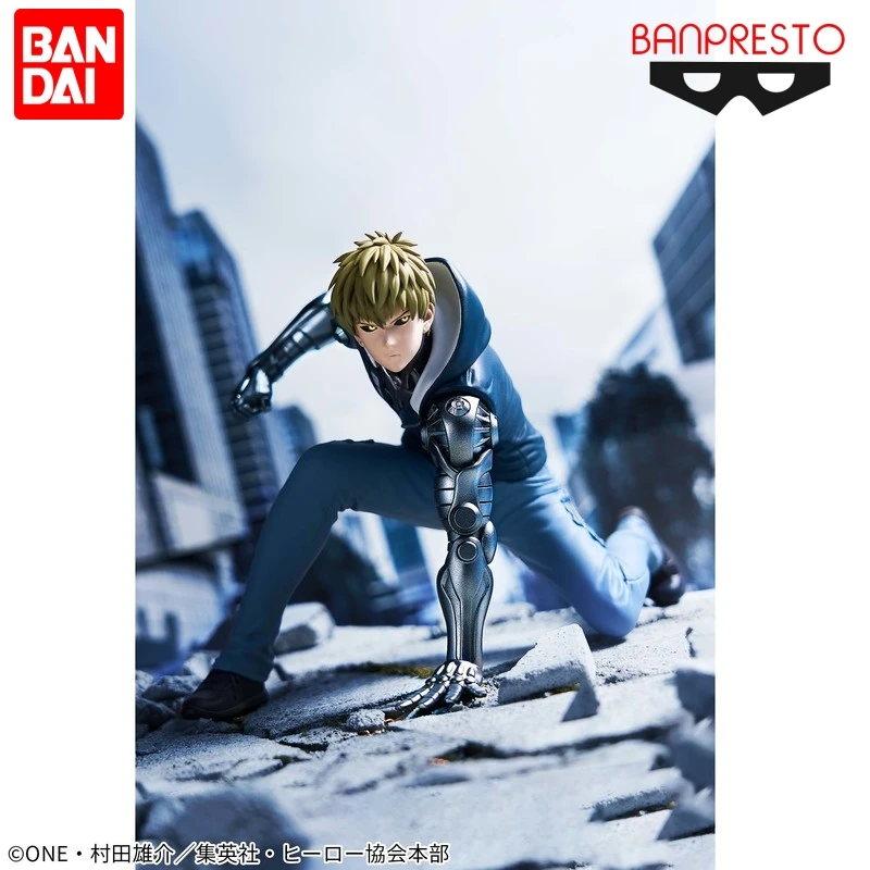 

In Stock Banpresto One Punch-Man Genos 10cm Anime Action Pvc Figures Collection Model Toys Gifts For Kids