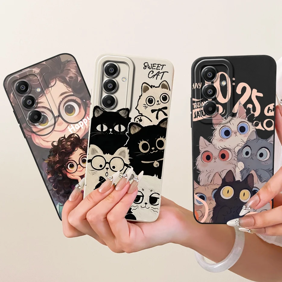 Cute Cat Fashion Shockproof Phone Case Cover