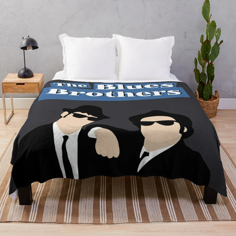 

Blues BrothersThrow Blanket Blanket For Sofa Quilt Blanket Bed linens Luxury St Blanket