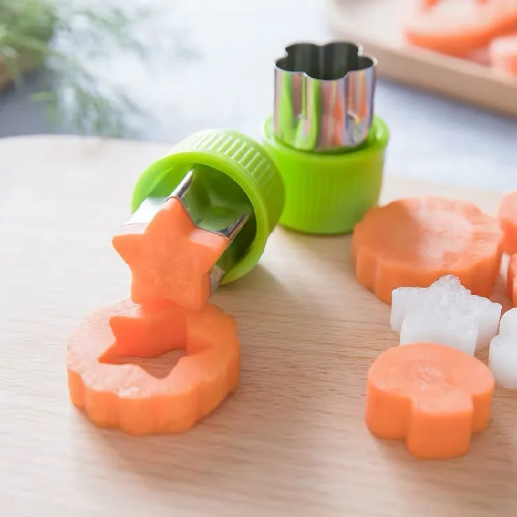 Vegetables 3pc Shape-Cutter Sets (Star / Heart / Bunny) – Consumer Power  Store