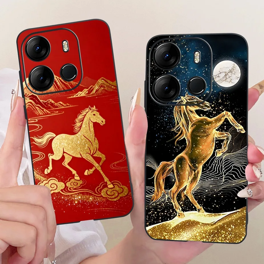 Cool Dragon Painted Soft Silicone Phone Case - Enhanced Protection Back Cover Bags