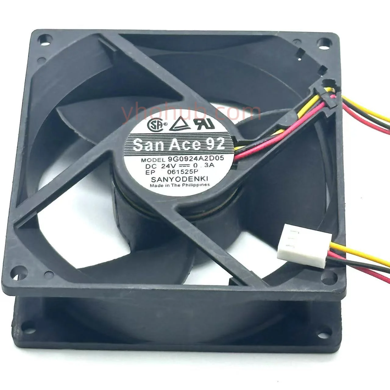Refrigeração do Servidor de Fios da C.c. 24v 0.30a 90x90x32 mm de Sanyo Denki 9g0924a2d05 fã de