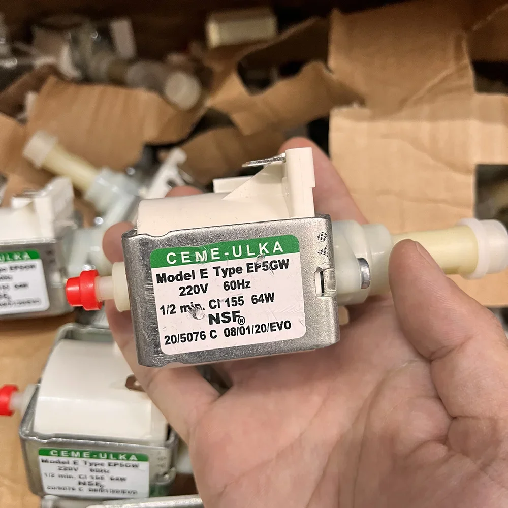 Ceme Ulka Modello E Ep5Gw 64W 220V 60Hz Pompa Dell'Acqua Elettromagnetica A Pressione Per Bauknecht Delonghi Coffee Machine Cleaner