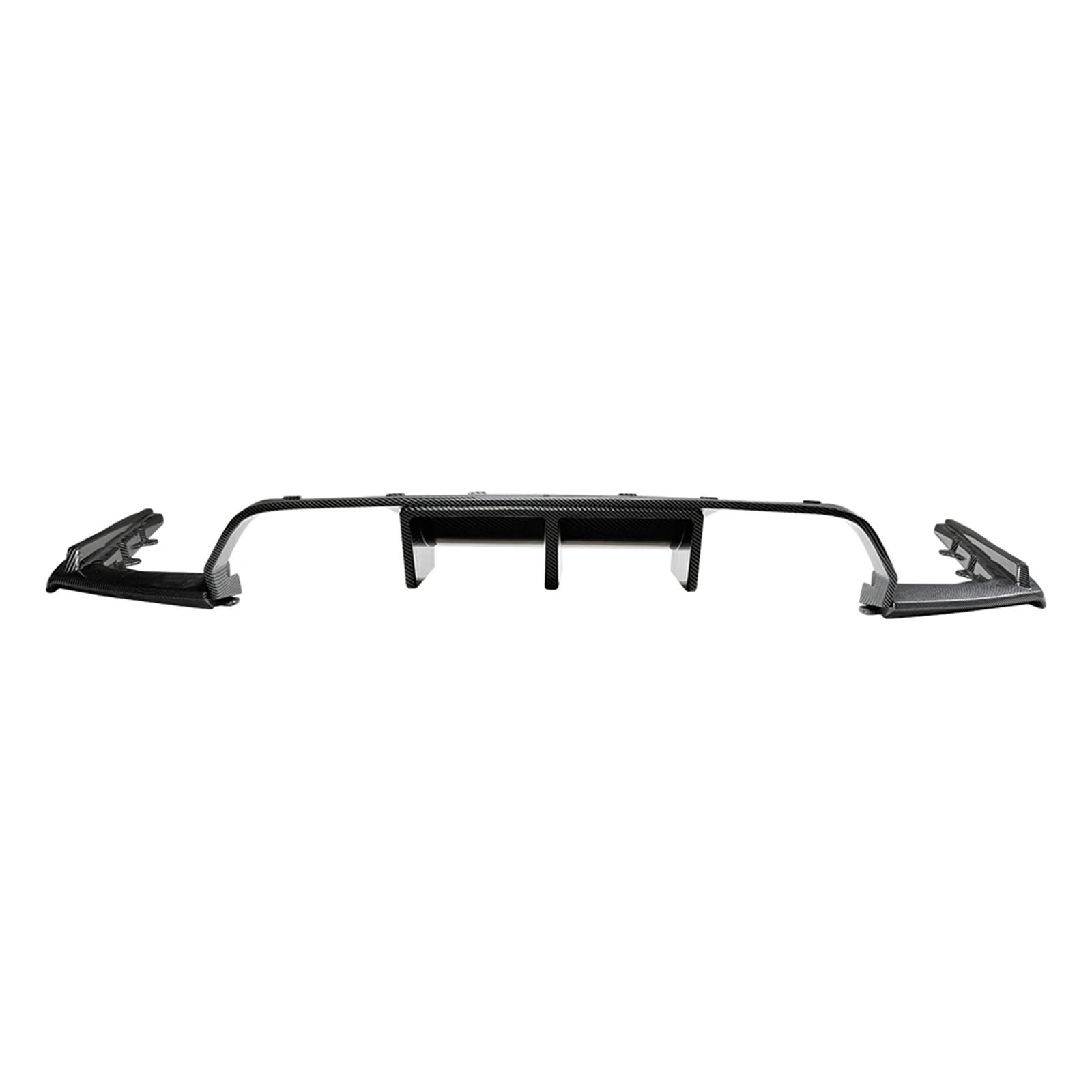 BMW F80 M3 F81 F82 F83 M4 2014-2019 리어 범퍼 디퓨저 립 카본 파이버 룩/글로스 블랙 테일 부트 스포일러 스플리터 가드
