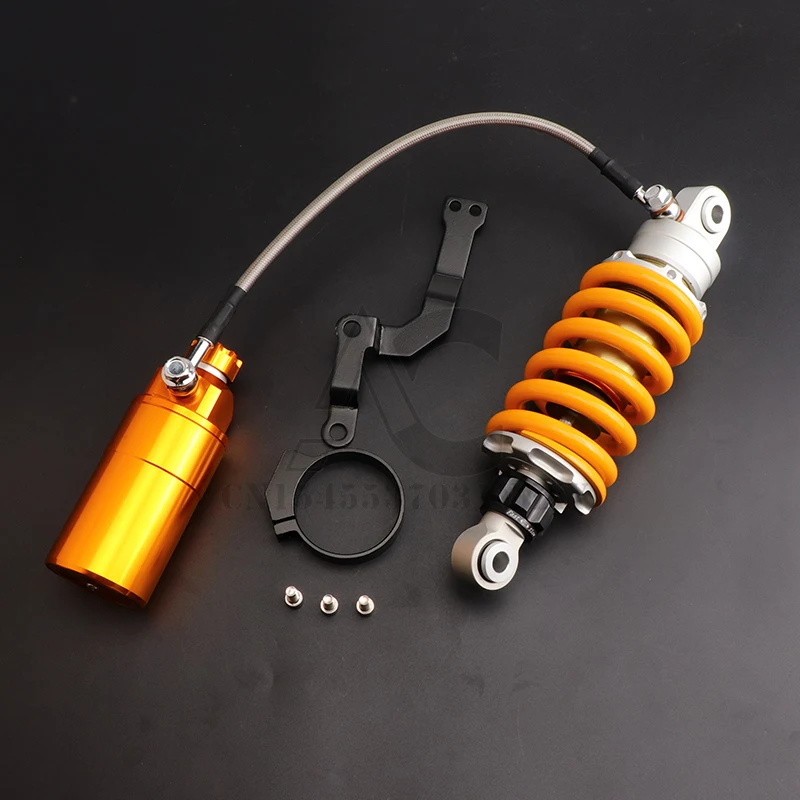 오토바이 프론트 포크 완충기, 상부 하부 방향 연결 플레이트, CNC, Apollo CRF XR BBR KLX TTR KAYO 더트 피트 바이크 10 230/320mm Motorcycle Adjustable Spring Air Nitro Rear Shock Absorber for Yamaha Honda MSX125/SF Benelli TNT125 135 Dirt Bike