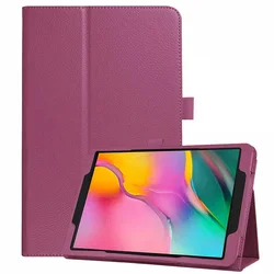 Premium PU Leather Magnetic Flip Cover for Tab A9 plus 11 (PURPLE)