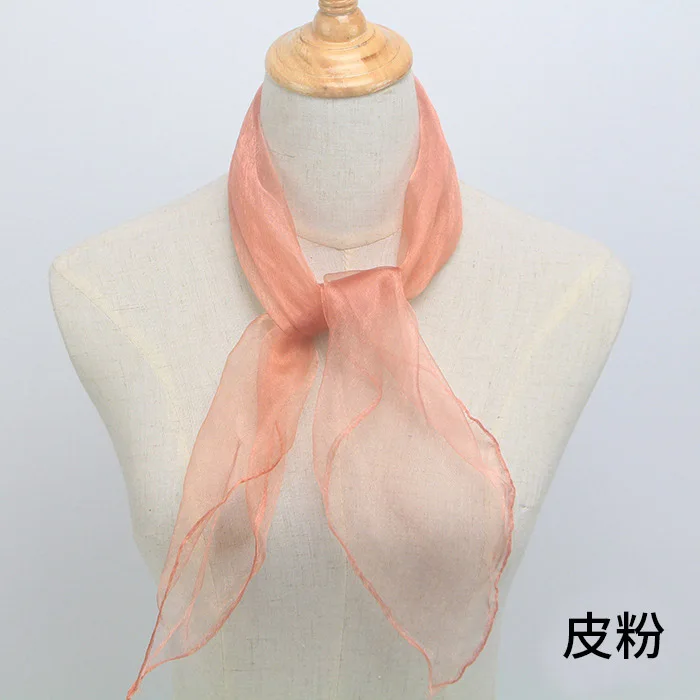 Sensory Scarves Multi-Colour 60cm Dance Sports Scarf Grils Sensory Square Movement Rhythm Band Scarves silk belly dance scarf
