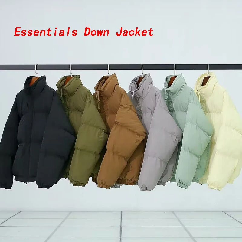 

2023 New Essentials Down Jackets Oversized Warm Sweatshirt For Winter Women's Brand High Quality waterproof Loose Unisex Sweater