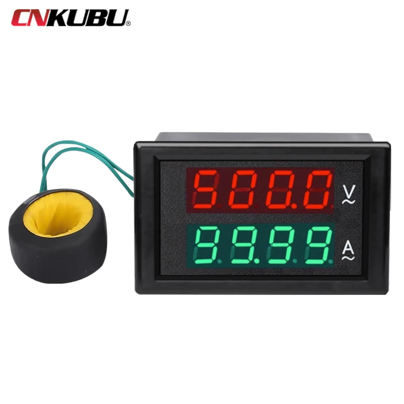 Dl69-2042T Misuratore Di Tensione E Corrente Ca 500V 0-100A Tester Digitale A Doppio Display Ad Alta Precisione