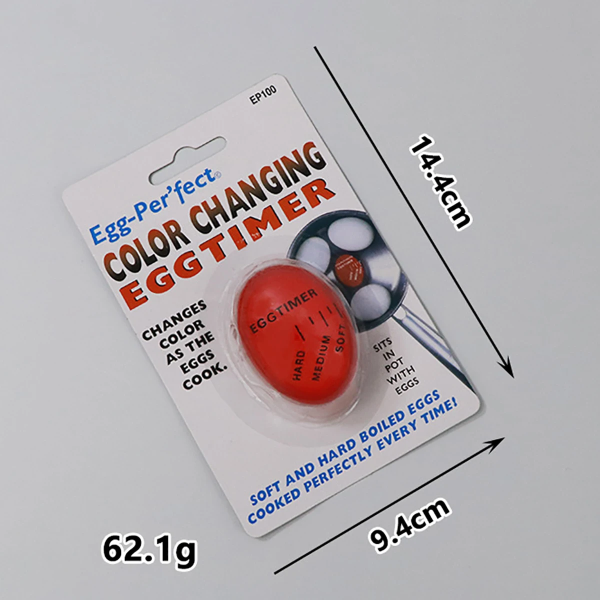 1pcs Egg Timer Boiled Egg Ripening Observer Yummy Soft Hard Egg Cooking Color Changing Creative Kitchen Utensils