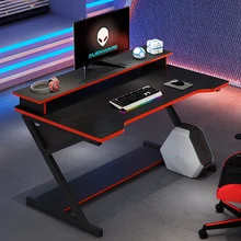  Desktop Computer Desk Home Desk Integrated Game Table and Chair Set Full Set Modern Simple Competitive Table Game Tables 