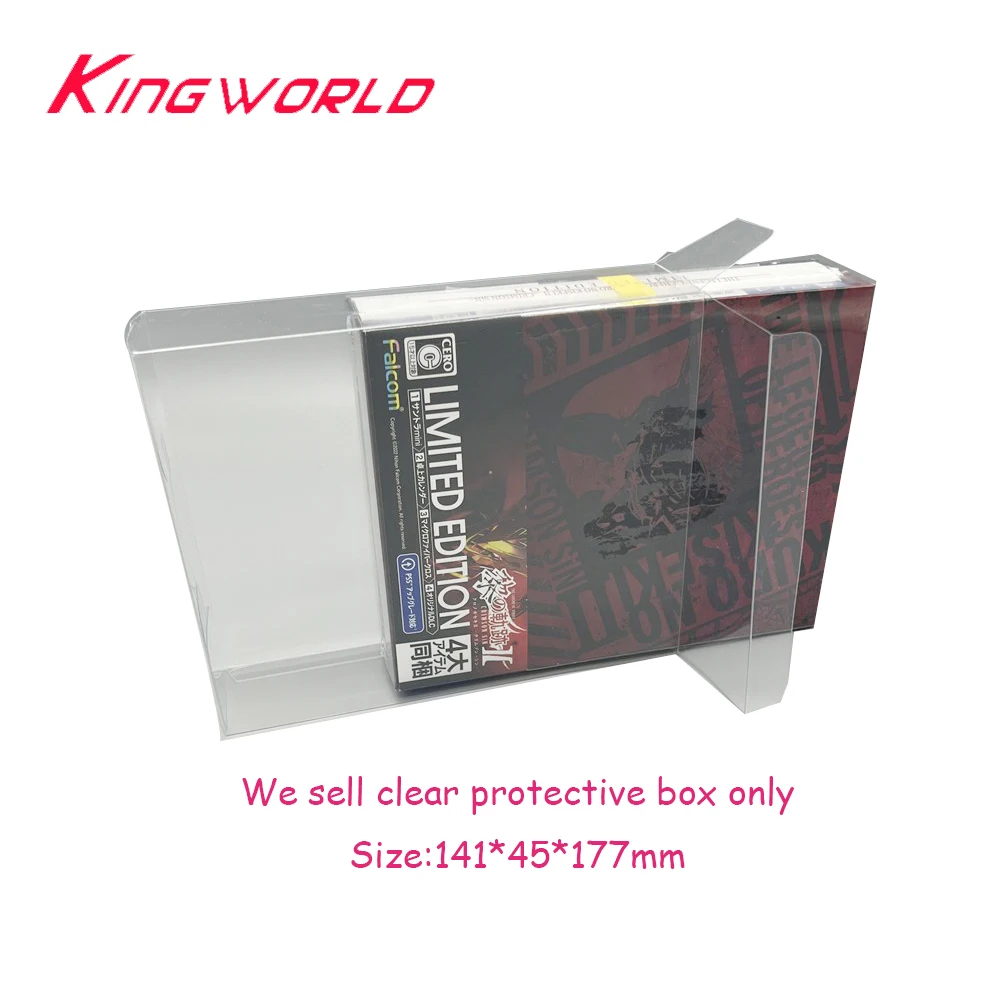 Scatola Trasparente Per Ps4 Per Kuro No Kiseki 2 Game Limited Collect Boxes Tep Storage Game Shell Clear Display Protection Box