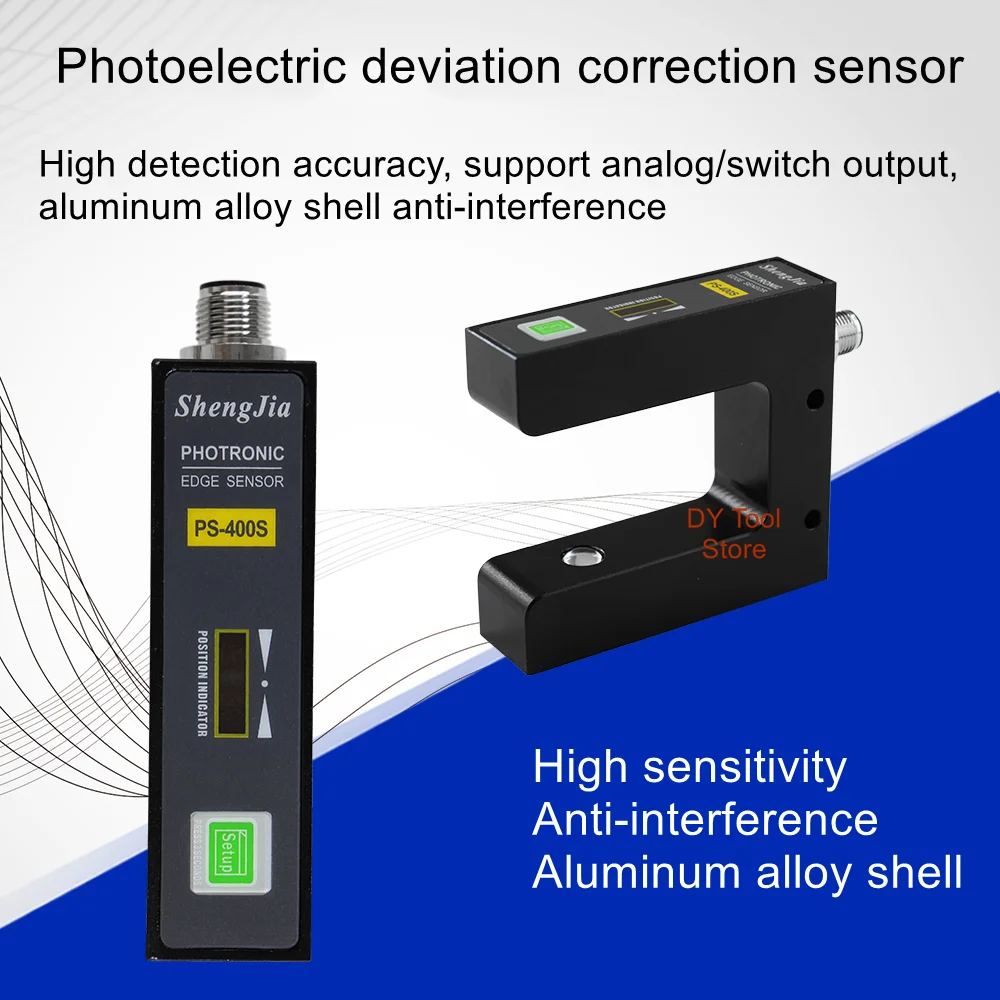 PS-400S correction sensor high precision correction sensor photoelectric correction sensor hcpl 074h high speed optocoupler 74h photocoupling isolator photoelectric device qcpl 074h 074h patch sop8