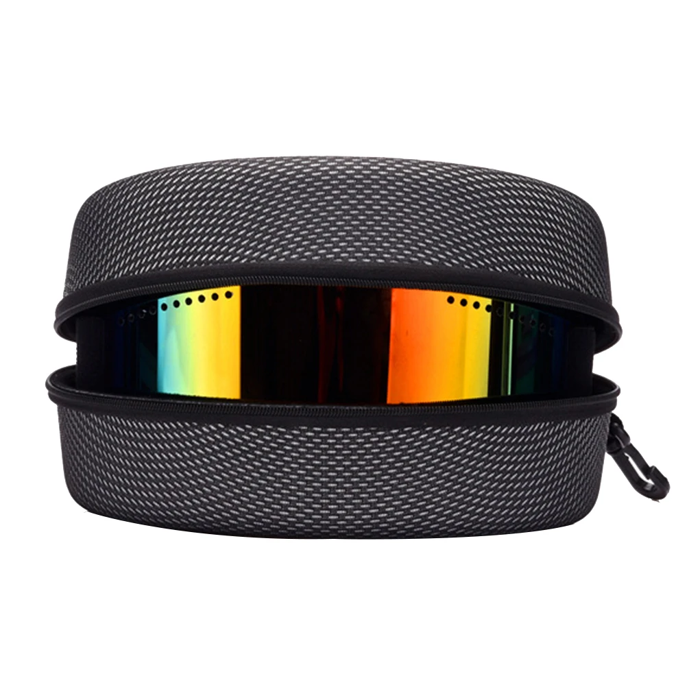 Large Cycling Eyewear Case Ski Goggles Box Shockproof Sunglasses Bag Motorcycle Bike Glasses Case Hard Zipper Glasses Box glasses case glasses storage bag sunglasses bag zipper eyewear box