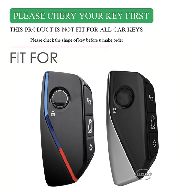 Premium Silicone Alcantara Car Remote Key Cover