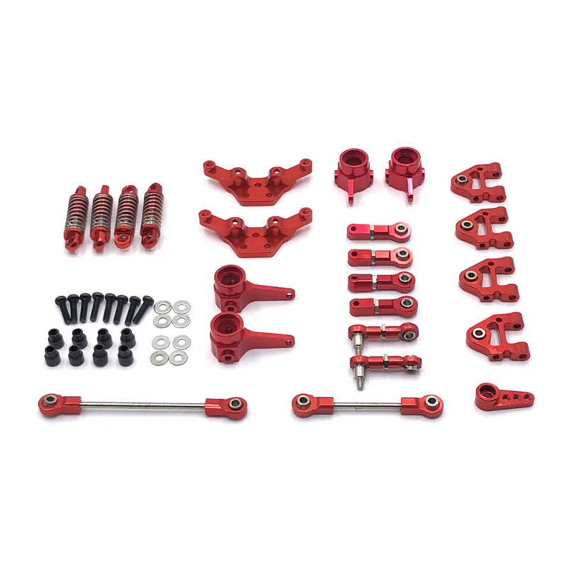 RC Cars hot WLtoys 1/28 284131 K969 K979 K989 K999 P929 P939 RC Car Metal Parts, Upgrade and Modification Wearing Parts 9-Piece Set RC Cars classic