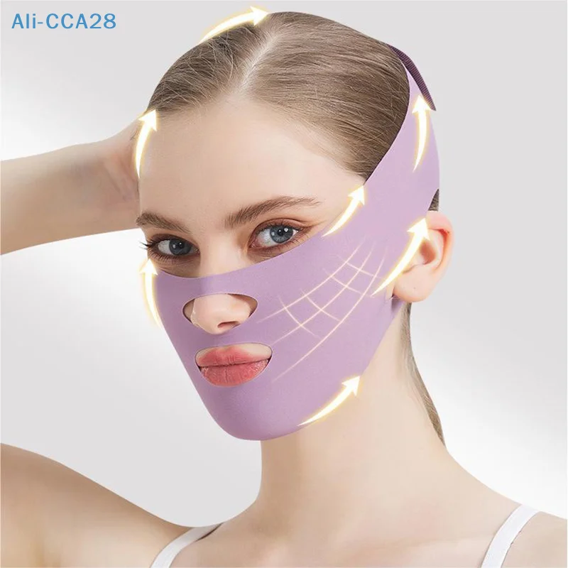 

V-образный Массажер для лица, бандаж для похудения, релаксация, подтяжка, релаксация, подтяжка, уменьшение размера двойной кожи, филировка, массаж