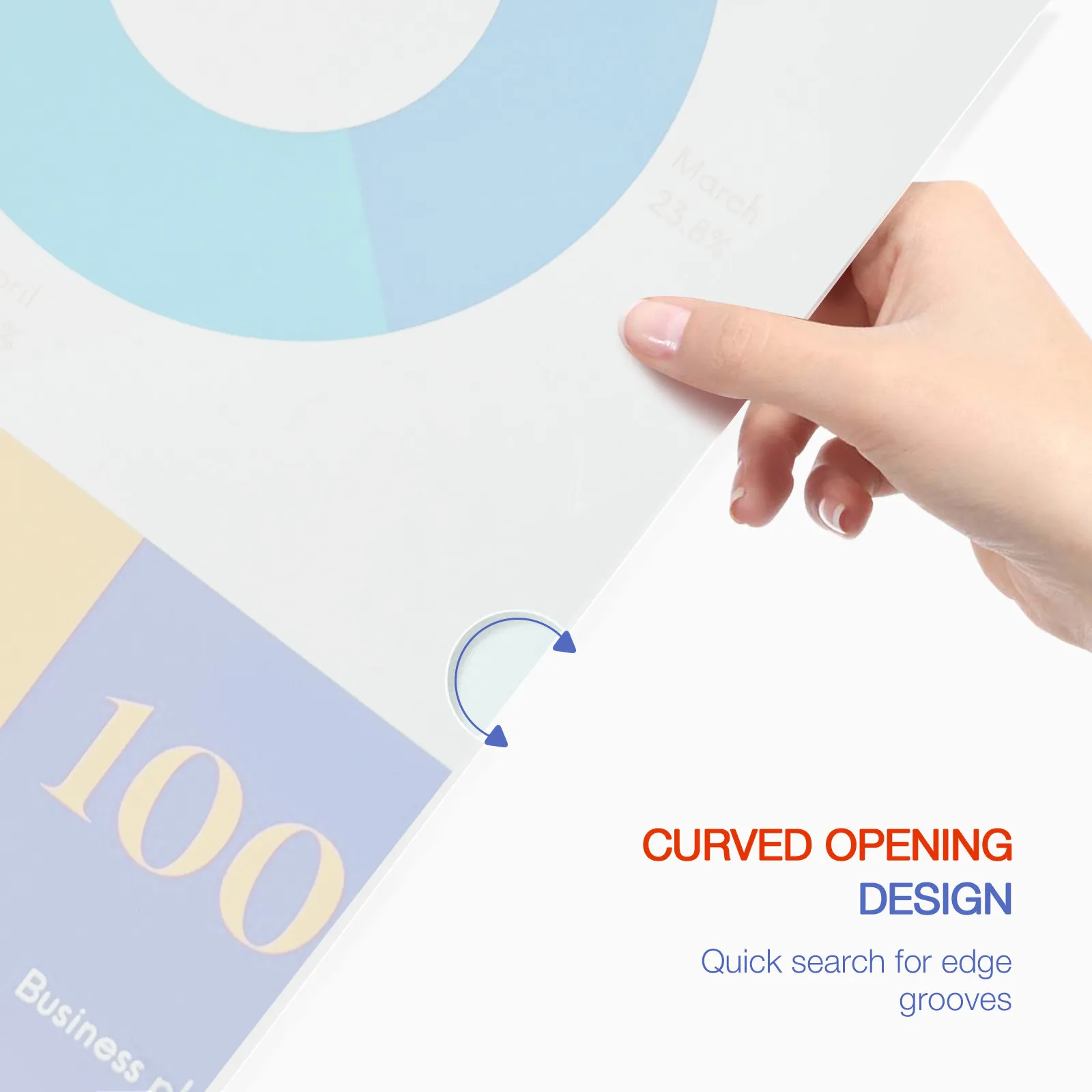 10Pcs 투명 플라스틱 파일 드로우로드 폴더 A4 크기 학생용 비 슬립 문서 정리함 비즈니스 학교 사무실 파일