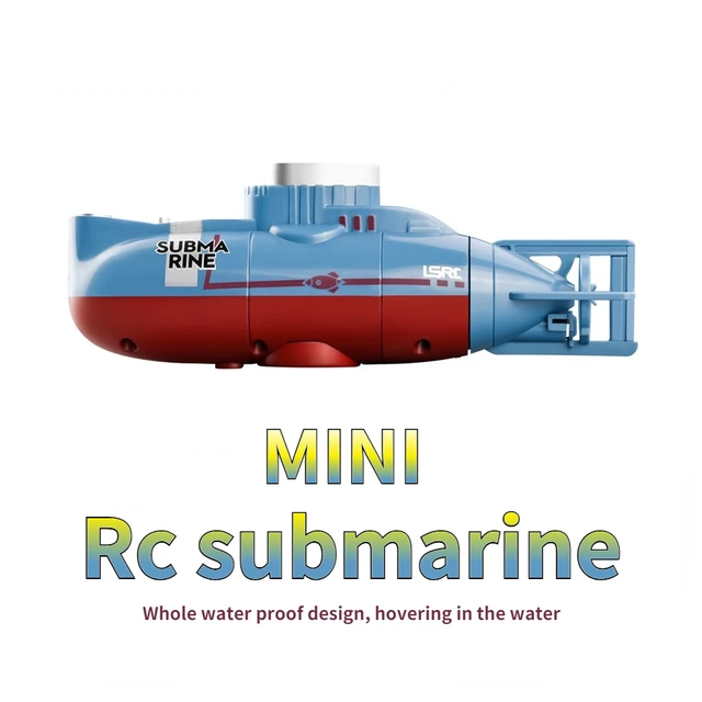 Mini RC Submarine Speed Remote Control Boat Waterproof Diving Toy Simulation Submarine Model for Kids Boys BirthDay gifts 1