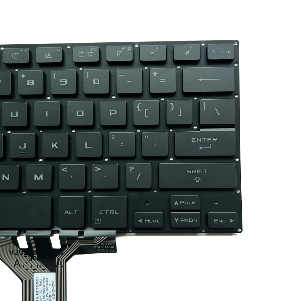 Фото Русская клавиатура GV301 для ASUS ROG Flow X13 GV301Q GV301QC 2022 GV301QH GV301QE 2021 RU с подсветкой V202526AS1 0KNR0-2619US00 №5