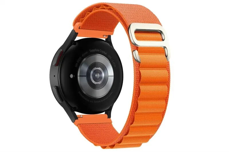 Alpine Loop Nylon Watch Strap - 20mm/22mm Adjustable Band